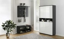 Garderobenbank Asola | Anthrazit