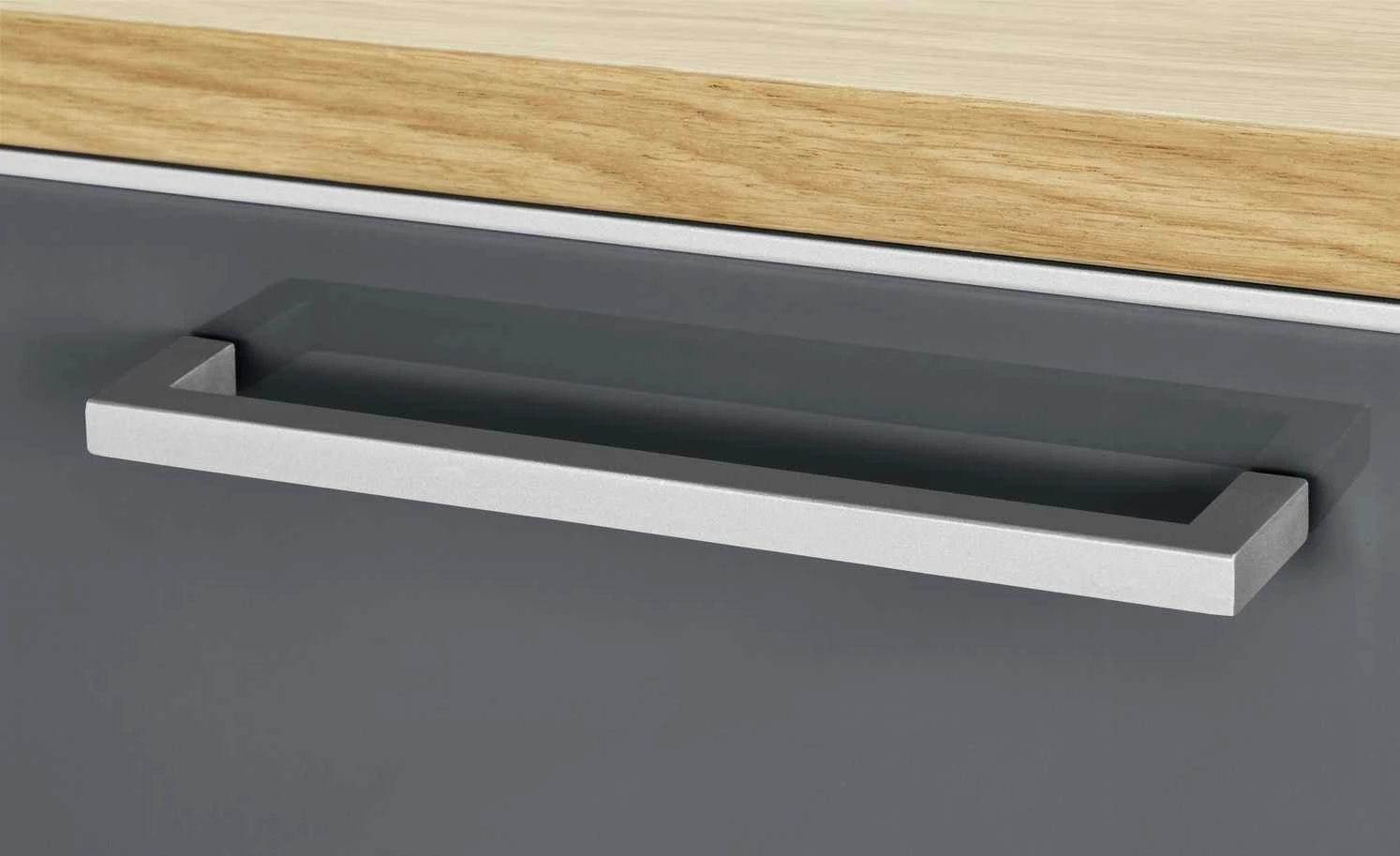 Garderobenbank Duna | Eiche Bianco / Anthrazit 8 Garderobenbank Duna | Eiche Bianco / Anthrazit – Bild 8