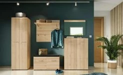 uno Garderobenbank Akzent | Edelbuche (Nachbildung)