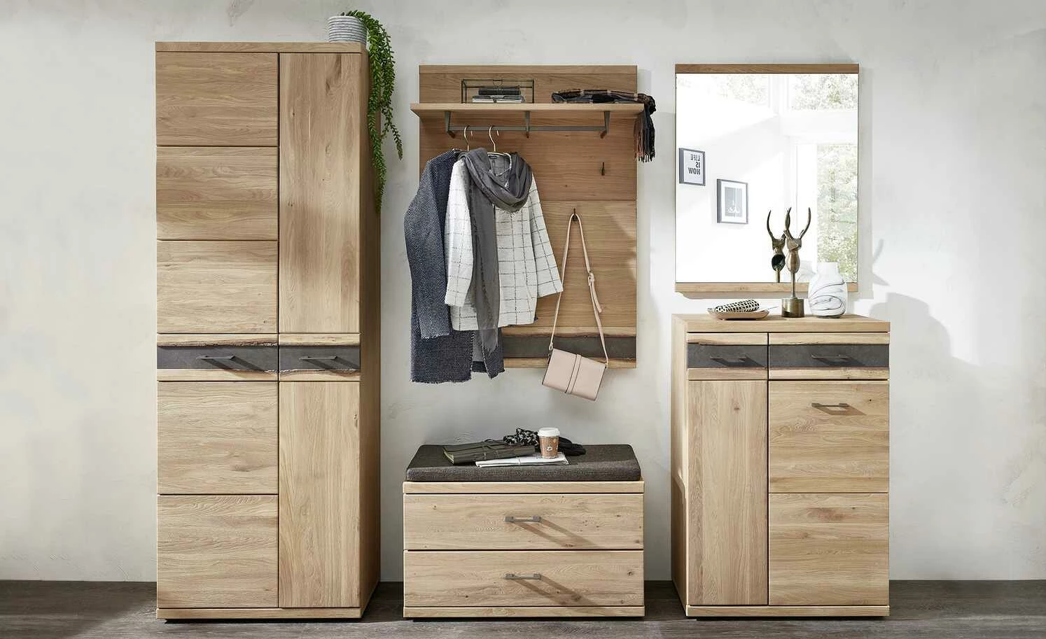 Garderobenbank Weira | 84|cm 1 Garderobenbank Weira | 84|cm