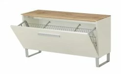 Garderobenbank Helen | Sand (Beige) / Eiche (Nachbildung) -Bänke Verkaufsladen 12363305 5 202205121239