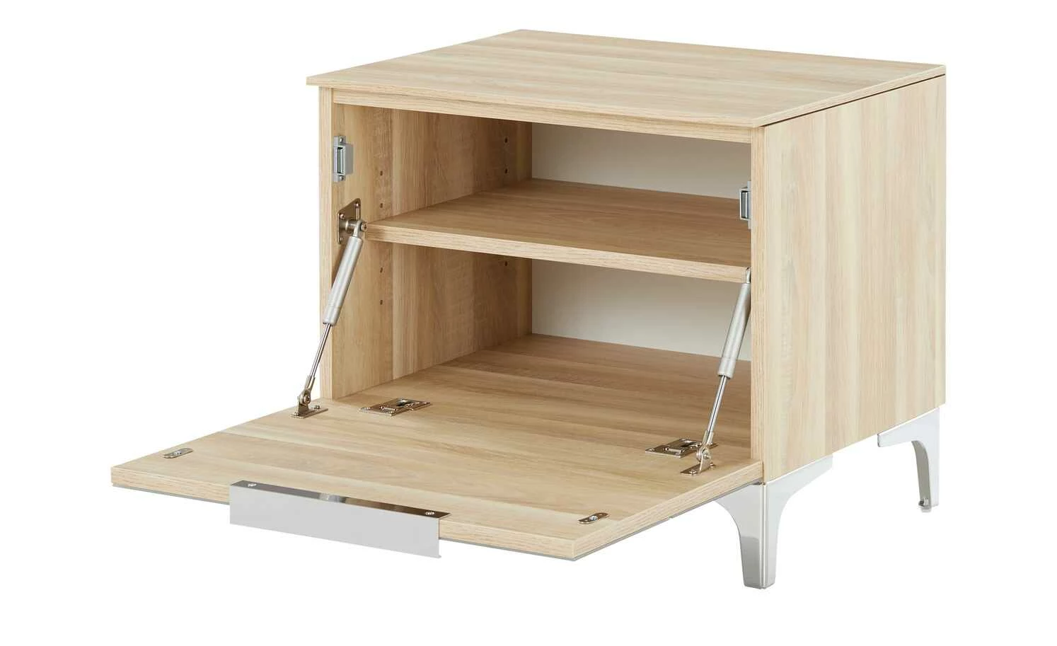 Garderobenbank Moniga | Eiche (Nachbildung) / Glas (Walnussbraun) 49,9|cm 4 Garderobenbank Moniga | Eiche (Nachbildung) / Glas (Walnussbraun) 49,9|cm – Bild 4