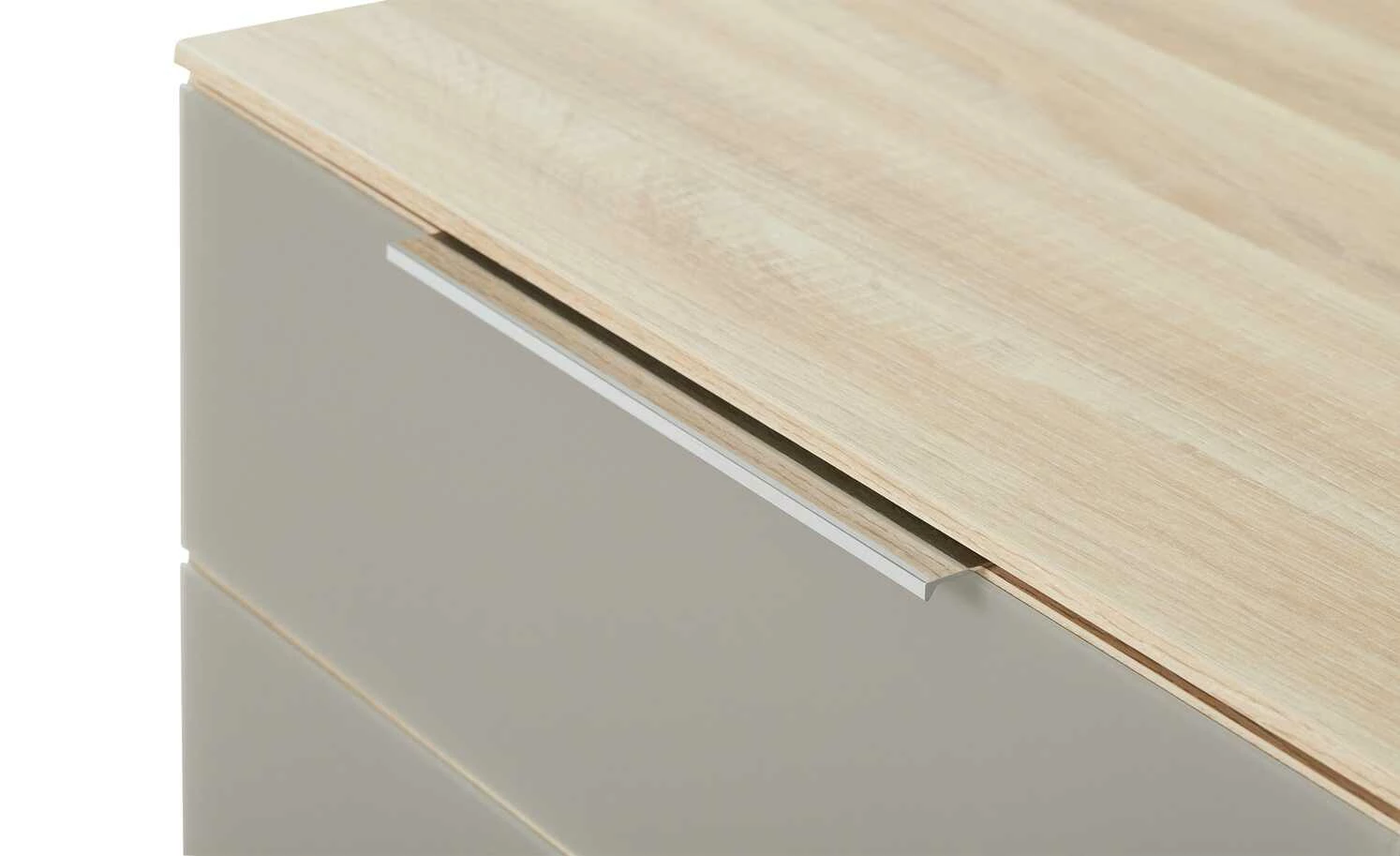 Garderobenbank Moniga | Eiche (Nachbildung) / Glas (Walnussbraun) 49,9|cm 6 Garderobenbank Moniga | Eiche (Nachbildung) / Glas (Walnussbraun) 49,9|cm – Bild 6