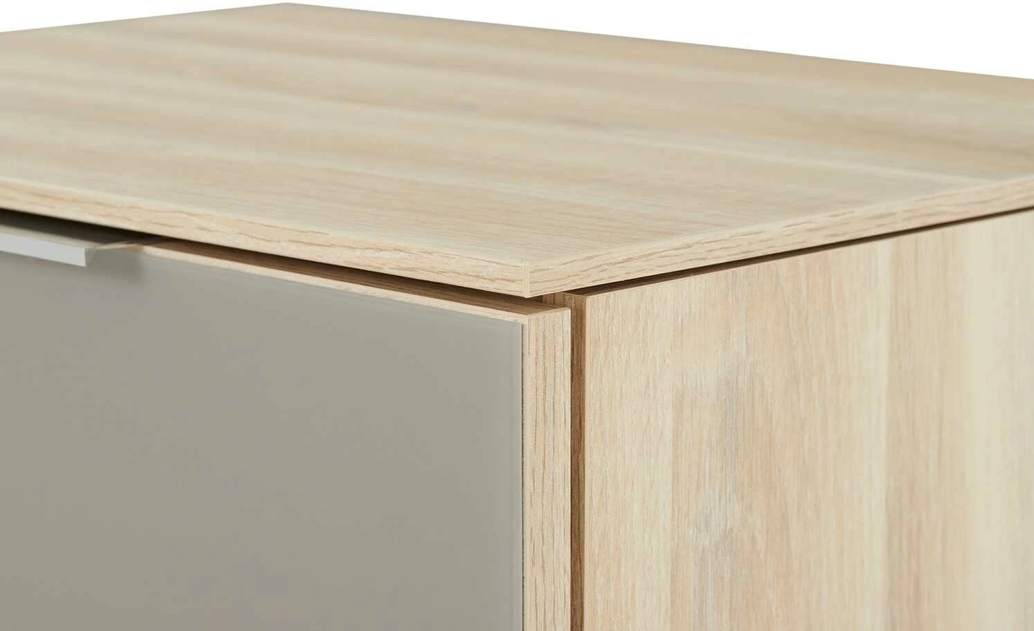 Garderobenbank Moniga | Eiche (Nachbildung) / Glas (Walnussbraun) 49,9|cm 7 Garderobenbank Moniga | Eiche (Nachbildung) / Glas (Walnussbraun) 49,9|cm – Bild 7