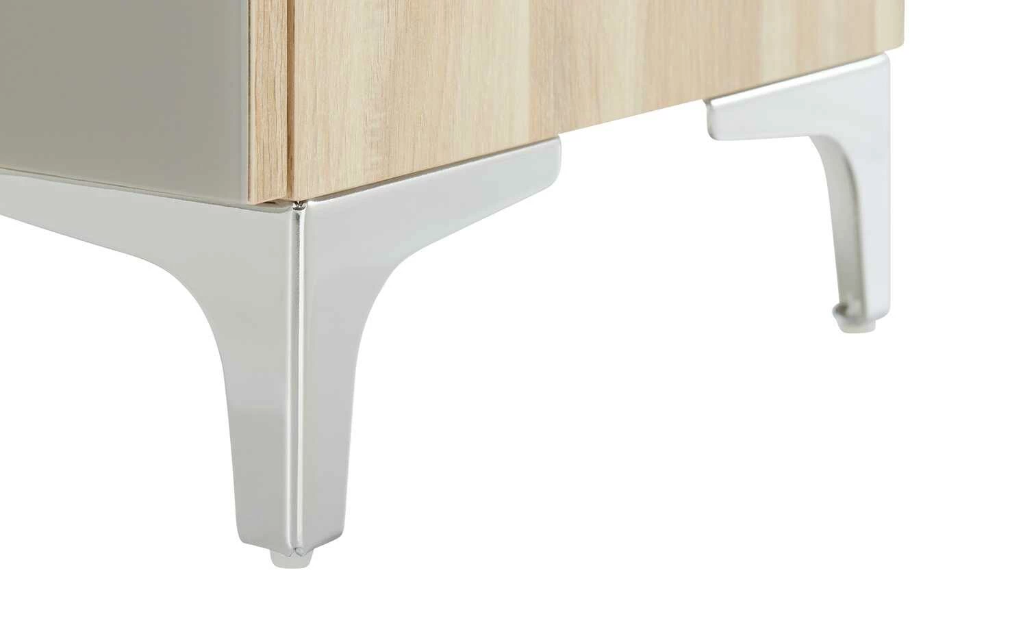 Garderobenbank Moniga | Eiche (Nachbildung) / Glas (Walnussbraun) 49,9|cm 8 Garderobenbank Moniga | Eiche (Nachbildung) / Glas (Walnussbraun) 49,9|cm – Bild 8