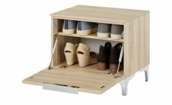 Garderobenbank Moniga | Eiche (Nachbildung) / Glas (Weiß) 49,9|cm 11 Garderobenbank Moniga | Eiche (Nachbildung) / Glas (Weiß) 49,9|cm -Bänke Verkaufsladen 12363571 2 202202281235