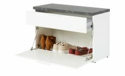 Garderobenbank Mundi | Weiß / Marmor (Nachbildung) -Bänke Verkaufsladen 12363708 3 202207011247