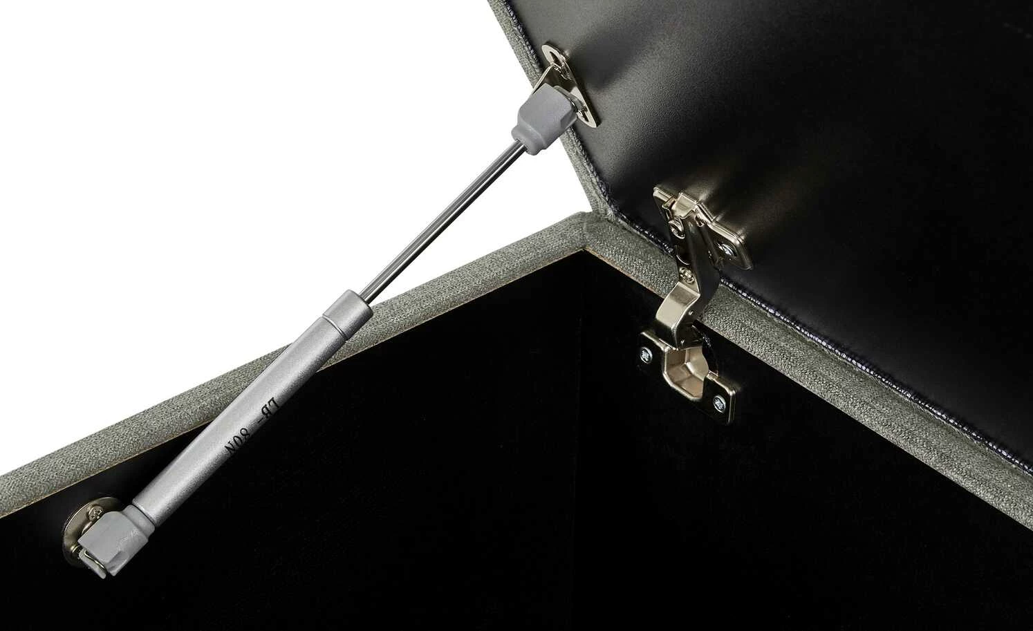 Boxi Bettbank mit Stauraum Boxi | Grau / Velours ohne Keder 4 Boxi Bettbank mit Stauraum Boxi | Grau / Velours ohne Keder – Bild 4