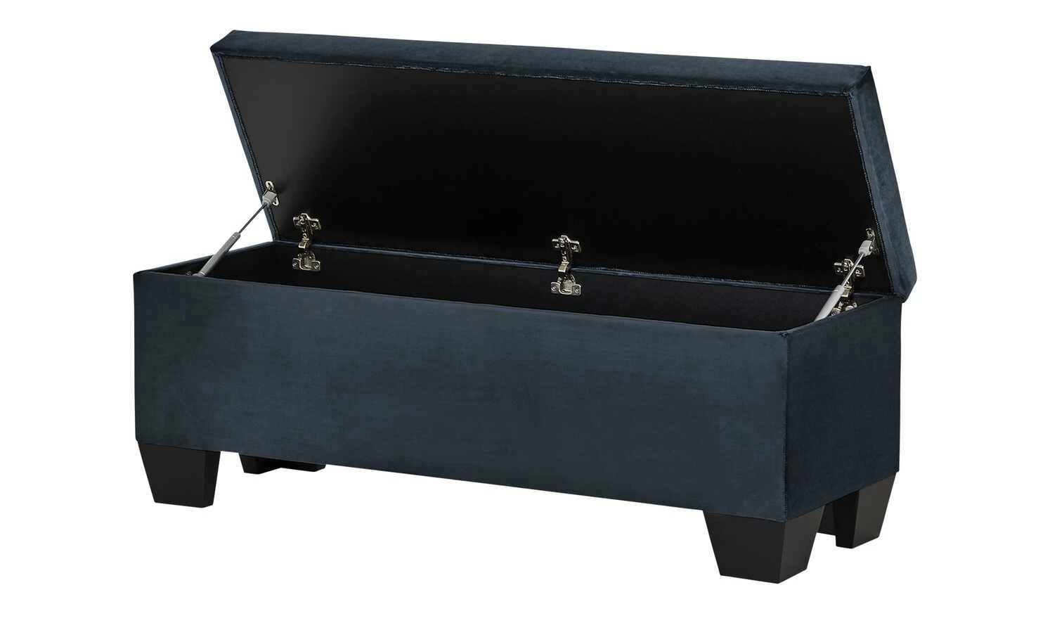 Boxi Bettbank mit Stauraum Boxi | Nachtblau / Samt ohne Keder 3 Boxi Bettbank mit Stauraum Boxi | Nachtblau / Samt ohne Keder – Bild 3