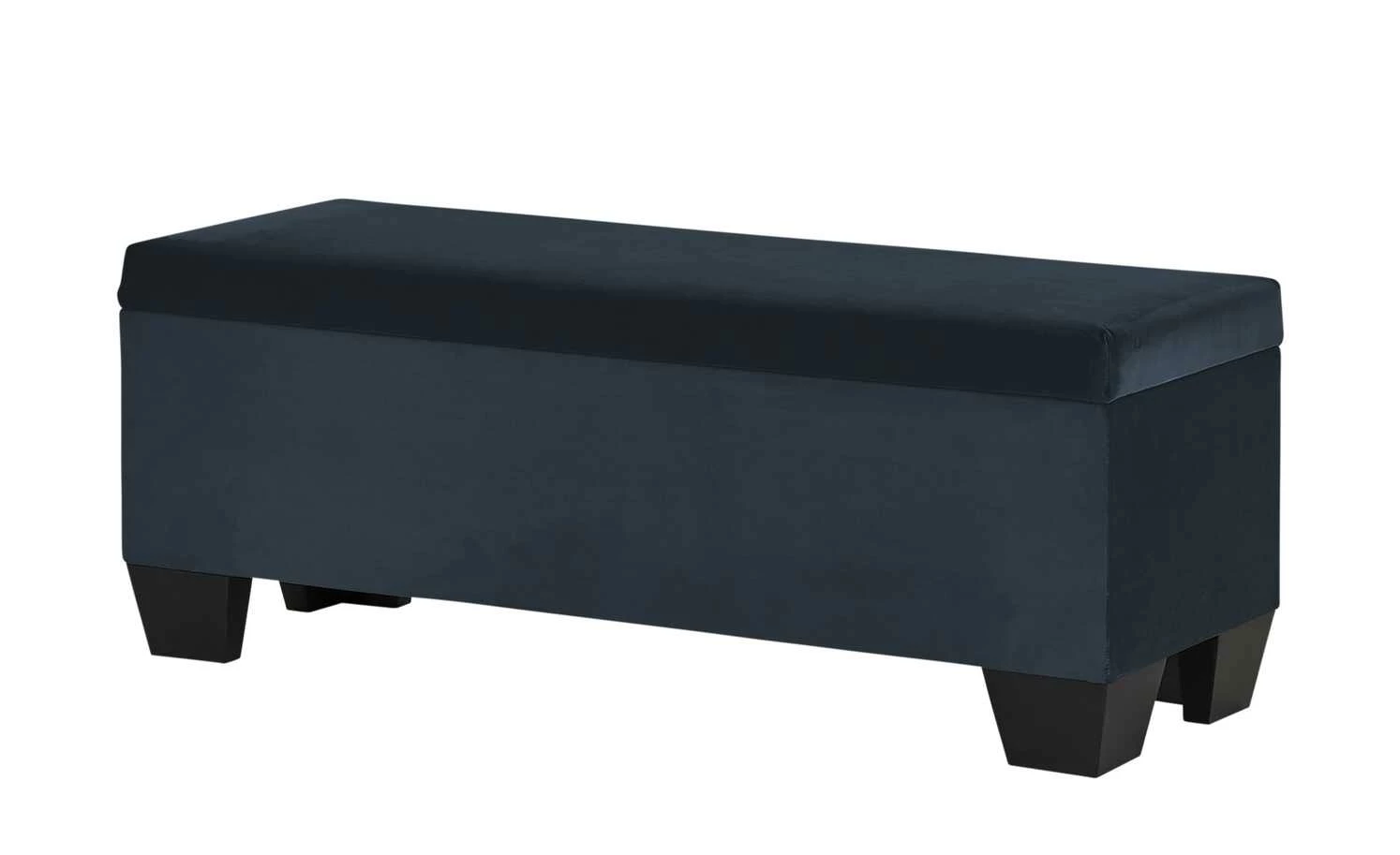Boxi Bettbank mit Stauraum Boxi | Nachtblau / Samt ohne Keder 1 Boxi Bettbank mit Stauraum Boxi | Nachtblau / Samt ohne Keder