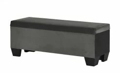Boxi Bettbank mit Stauraum Boxi | Dunkelgrau / Samt ohne Keder
