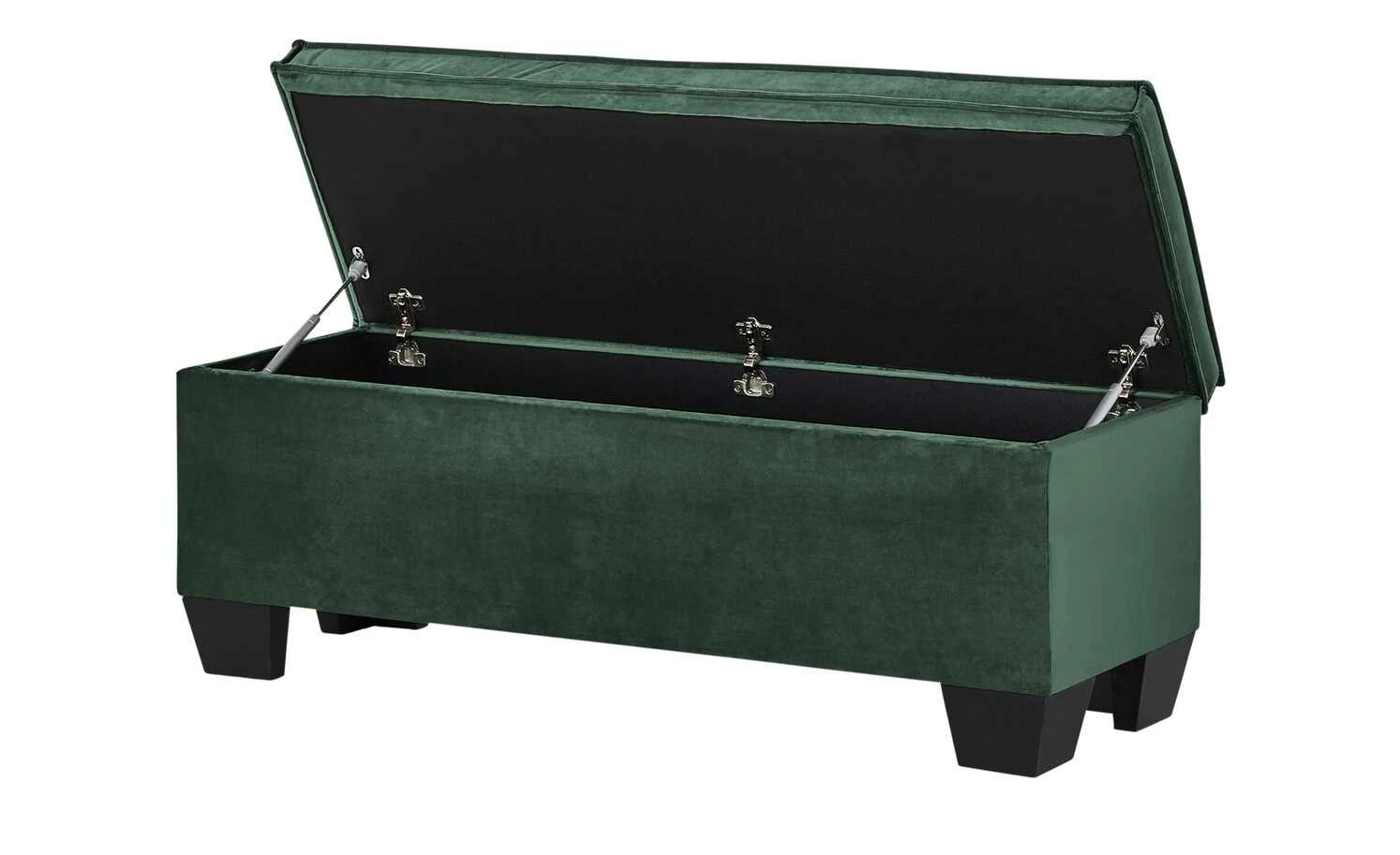 Boxi Bettbank mit Stauraum Boxi | Smaragdgrün / Samt mit Keder 5 Boxi Bettbank mit Stauraum Boxi | Smaragdgrün / Samt mit Keder – Bild 5