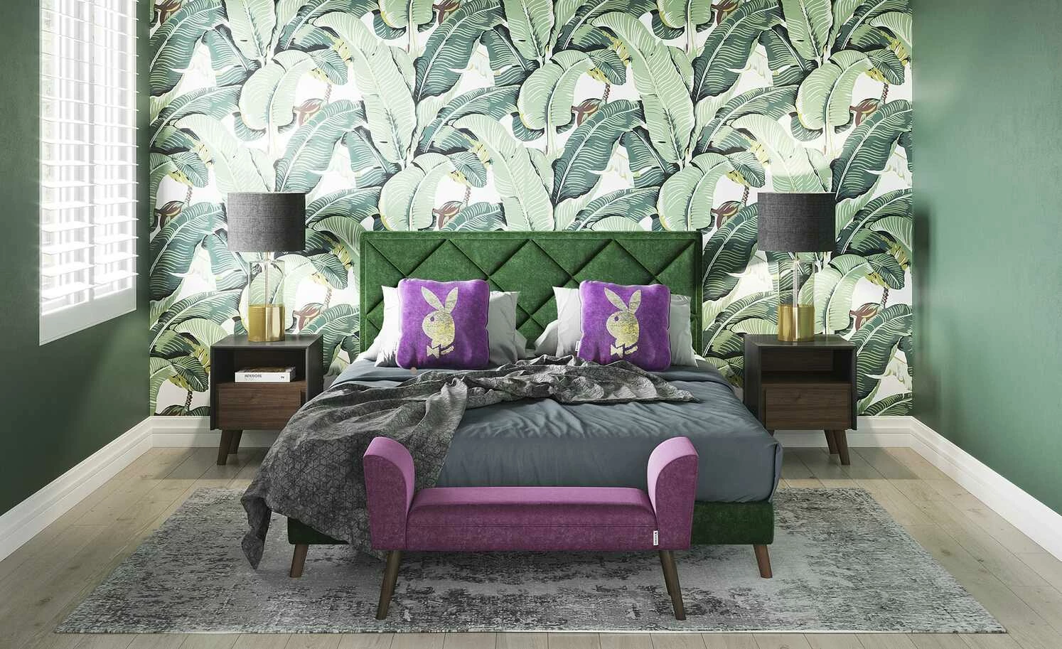 Playboy Bettbank Tiffany | Lila 3 Playboy Bettbank Tiffany | Lila – Bild 3