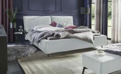 pop Bettbank Sunset | Silbergrau