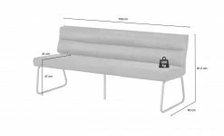 Bank Tamme | Cognac-Braun (silber) 17 Bank Tamme | Cognac-Braun (silber) -Bänke Verkaufsladen 13302508 3 202004152233