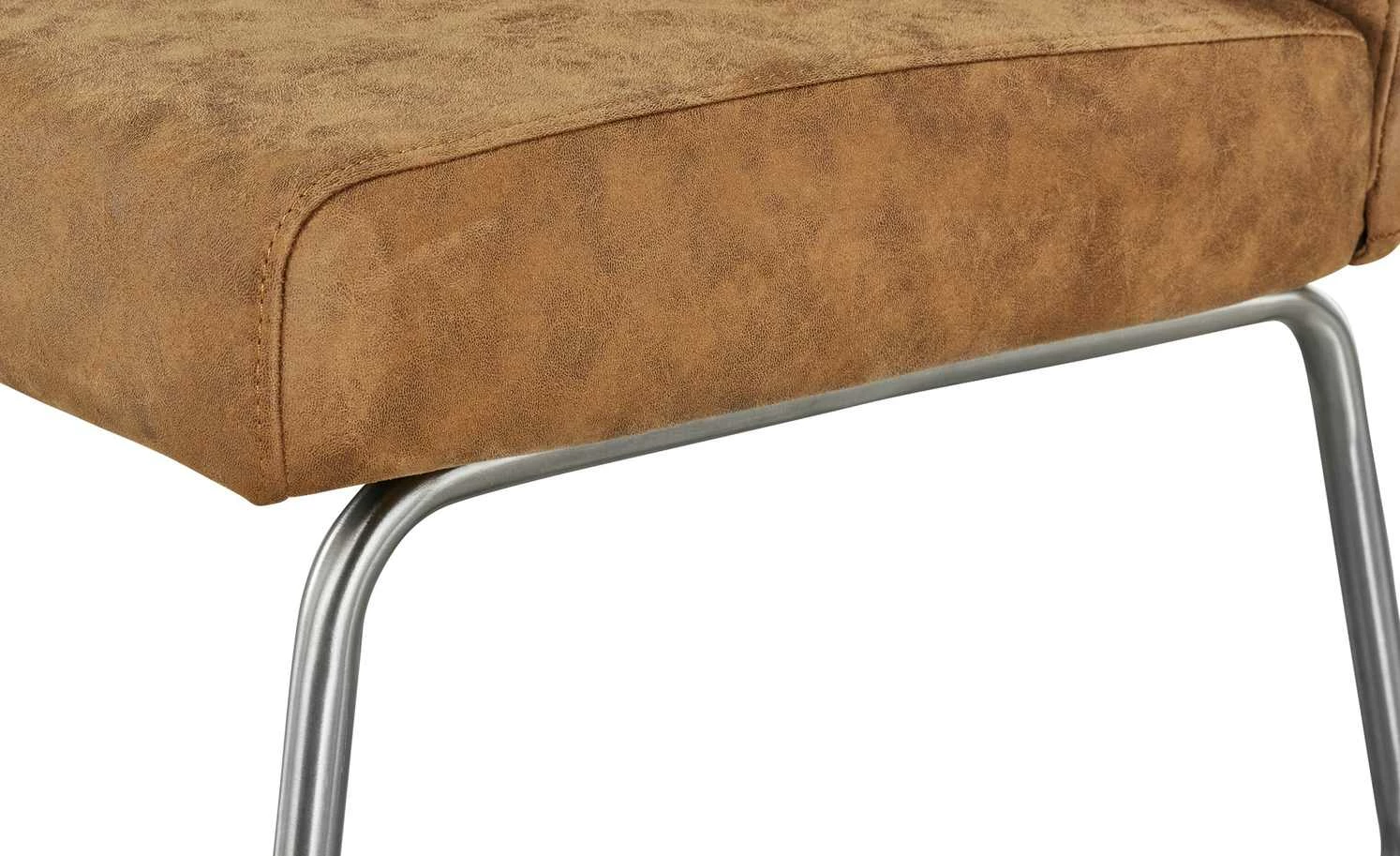 Bank Tamme | Cognac-Braun (silber) 6 Bank Tamme | Cognac-Braun (silber) – Bild 6