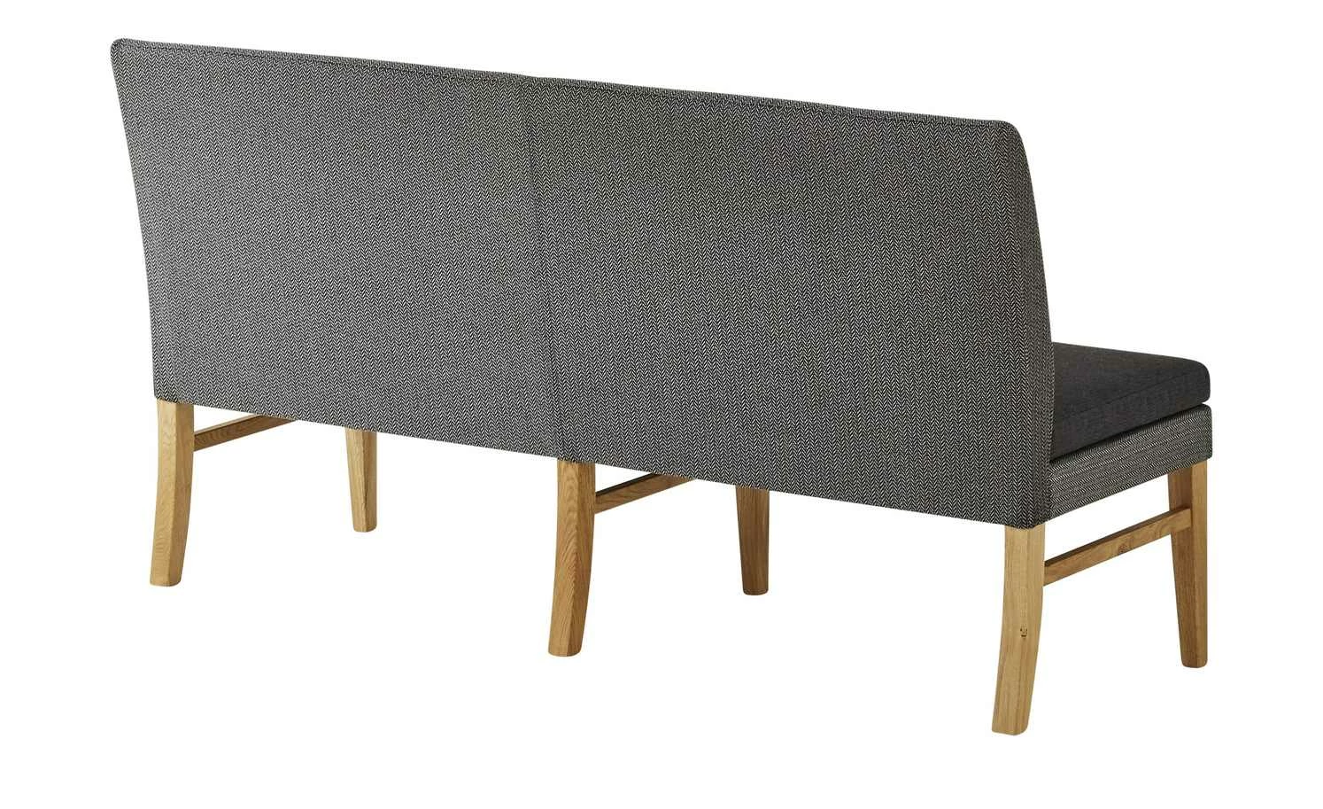 Wohnwert Polster-Bank Lazio | Grau / Anthrazit 3 Wohnwert Polster-Bank Lazio | Grau / Anthrazit – Bild 3