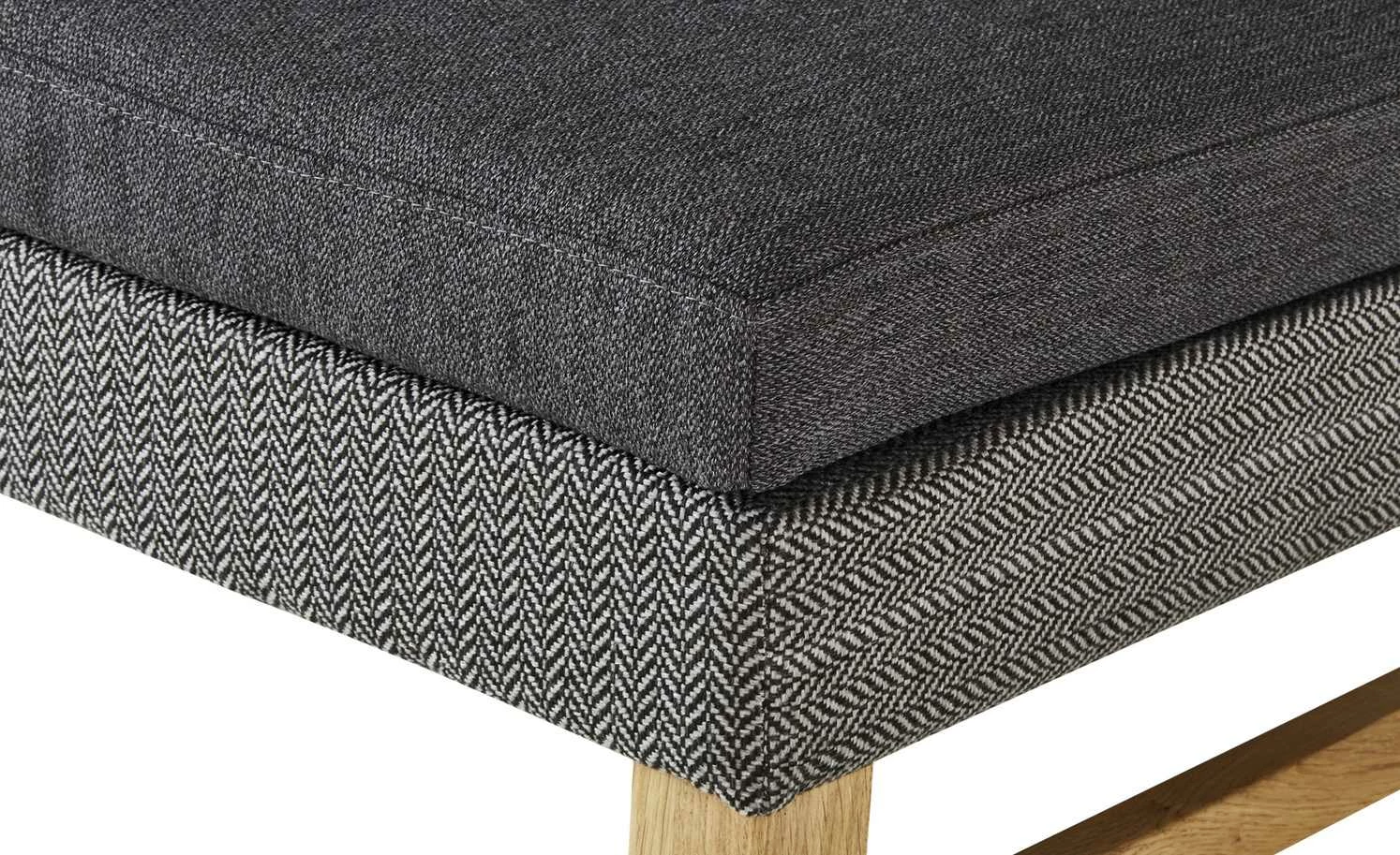 Wohnwert Polster-Bank Lazio | Grau / Anthrazit 7 Wohnwert Polster-Bank Lazio | Grau / Anthrazit – Bild 7