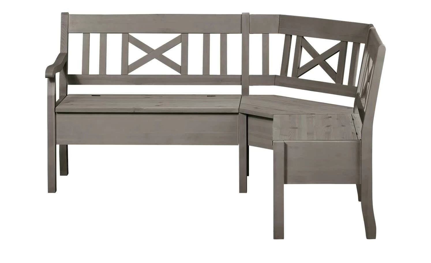 maison bleue Truheneckbank massiv Florian | Grau ca. 171 x 148 cm 6 maison bleue Truheneckbank massiv Florian | Grau ca. 171 x 148 cm – Bild 6