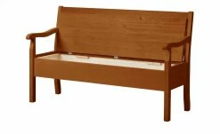 maison bleue Sitzbank mit Stauraum massiv Florian | bernsteinfarben -Bänke Verkaufsladen 13303744 5 202108232237