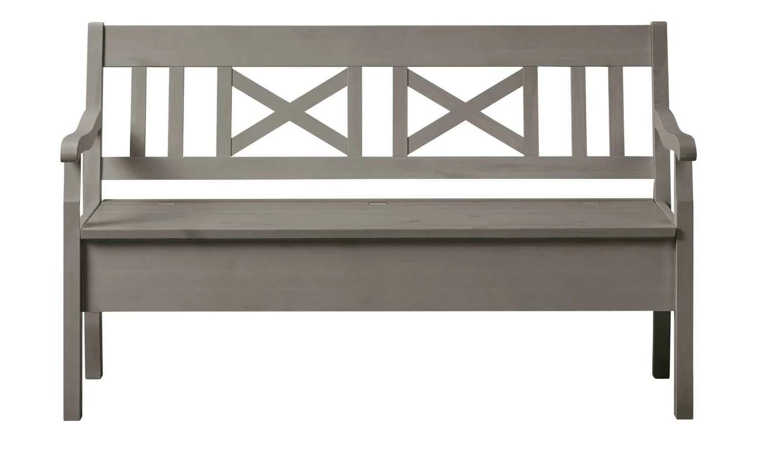 maison bleue Sitzbank mit Stauraum massiv Florian | Grau 6 maison bleue Sitzbank mit Stauraum massiv Florian | Grau – Bild 6