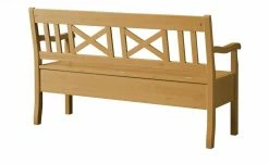 maison bleue Sitzbank mit Stauraum massiv Florian | laugenfarben -Bänke Verkaufsladen 13303746 2 202108131411