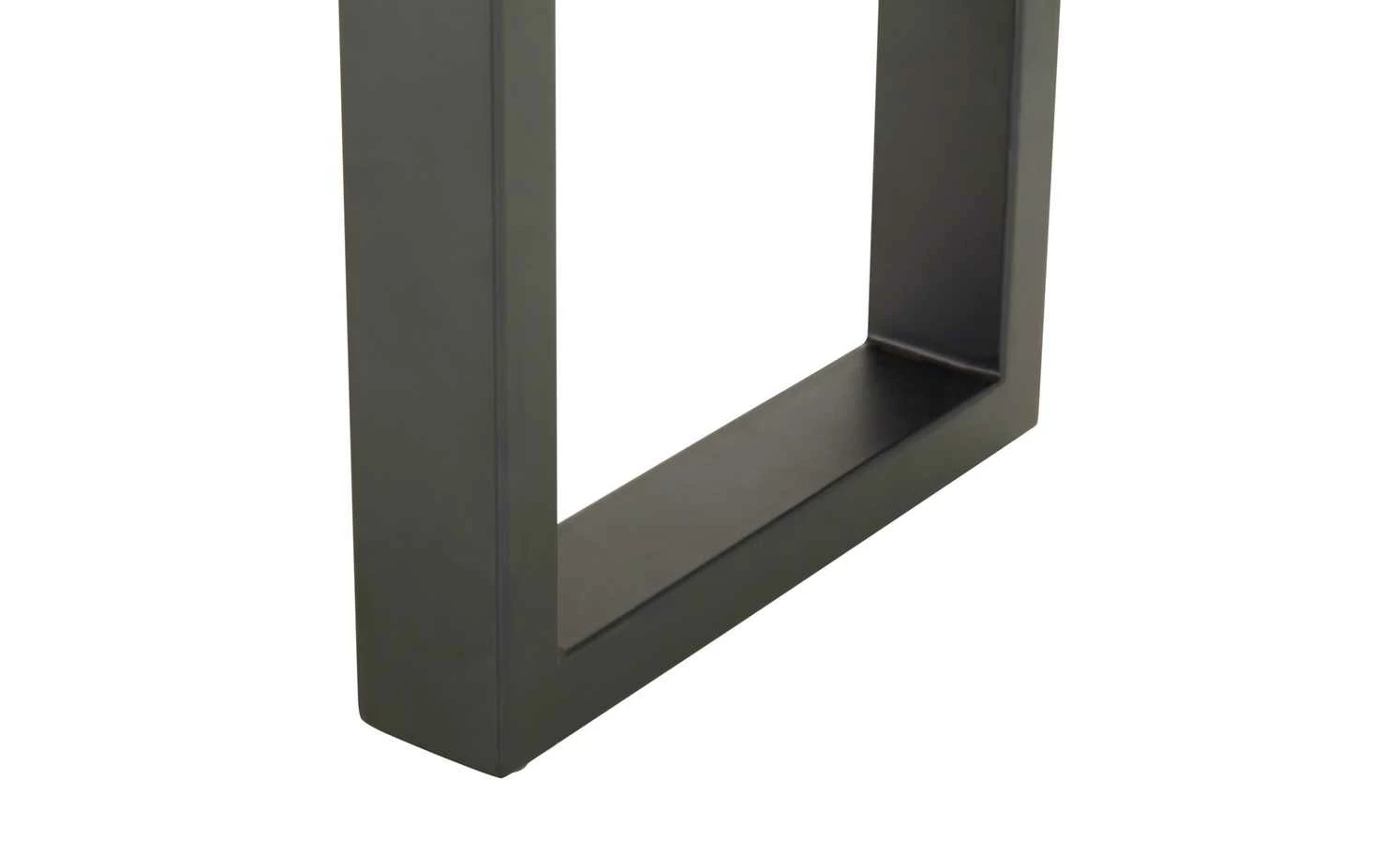 Woodford Kufensitzbank massiv Lavello | Anthrazit 200|cm 2 Woodford Kufensitzbank massiv Lavello | Anthrazit 200|cm – Bild 2