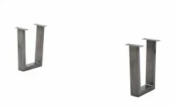 Dine + Mine Bankgestell SigNature One | Antikgrau Trapez-Form