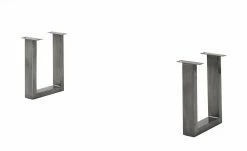 Dine + Mine Bankgestell SigNature One | Antikgrau U-Form