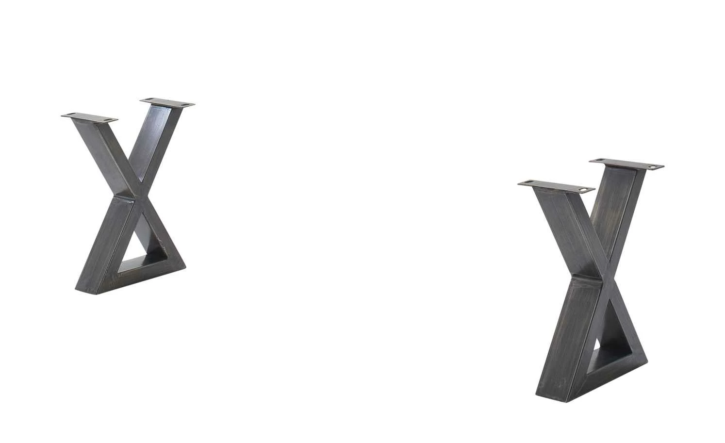 Dine + Mine Bankgestell SigNature One | Antikgrau X-Form 1 Dine + Mine Bankgestell SigNature One | Antikgrau X-Form