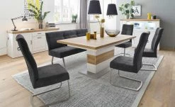 Polsterbank Lenata | Anthrazit 155|cm