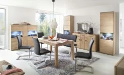 uno Kunstleder-Polsterbank Edita | 155|cm Schwarz