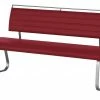 uno Kunstleder-Polsterbank Edita | 175|cm Bordeaux (Rot)