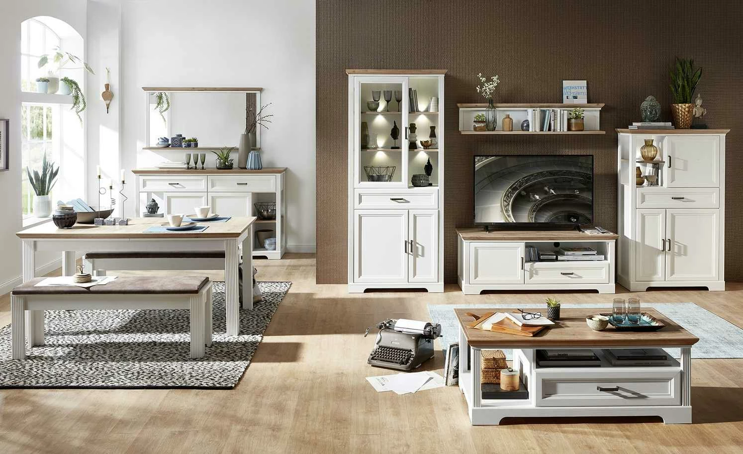 Bank Varese | Pinie hell (Nachbildung) 1 Bank Varese | Pinie hell (Nachbildung)