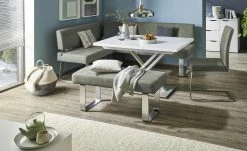 Hockerbank Canto I | Darkgrey (Grau)