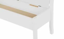 maison bleue Sitzbank mit Stauraum massiv Bendix | Weiß 130,9|cm Nein -Bänke Verkaufsladen 13308207 3 202102231239