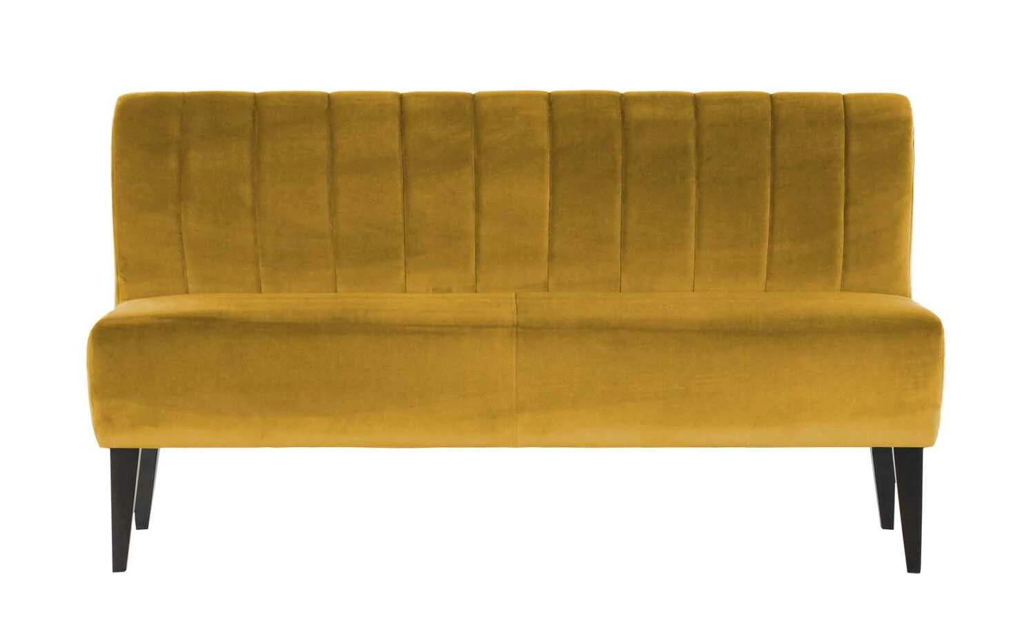 Speisesofa Hearty | Senfgelb 2-Sitzer 3 Speisesofa Hearty | Senfgelb 2-Sitzer – Bild 3