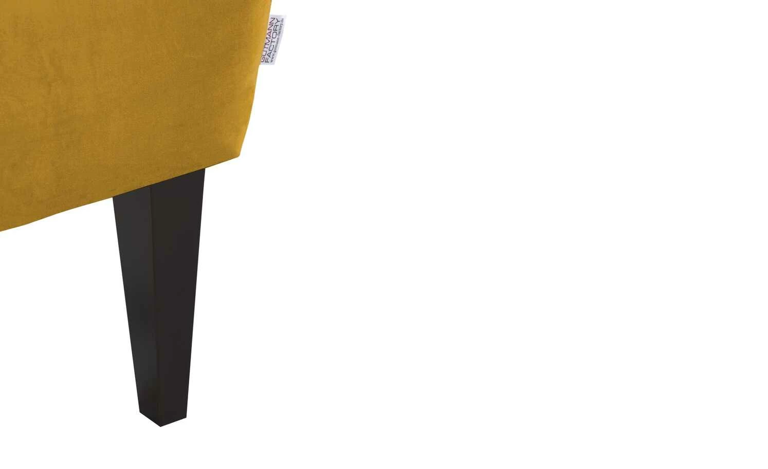 Speisesofa Hearty | Senfgelb 2-Sitzer 4 Speisesofa Hearty | Senfgelb 2-Sitzer – Bild 4