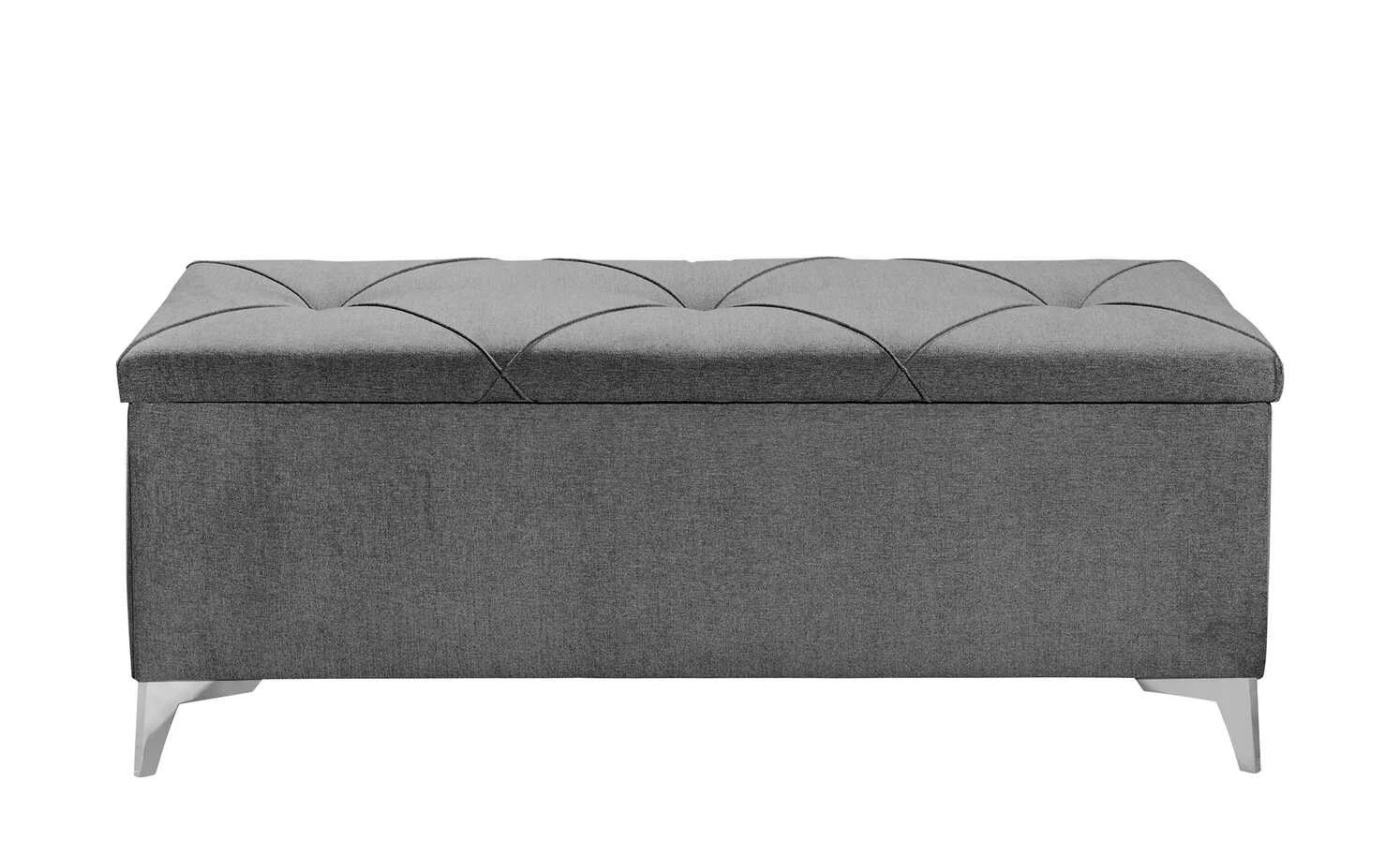 meinBett Bettbank mit Stauraum Chester | Anthrazit 3 meinBett Bettbank mit Stauraum Chester | Anthrazit – Bild 3