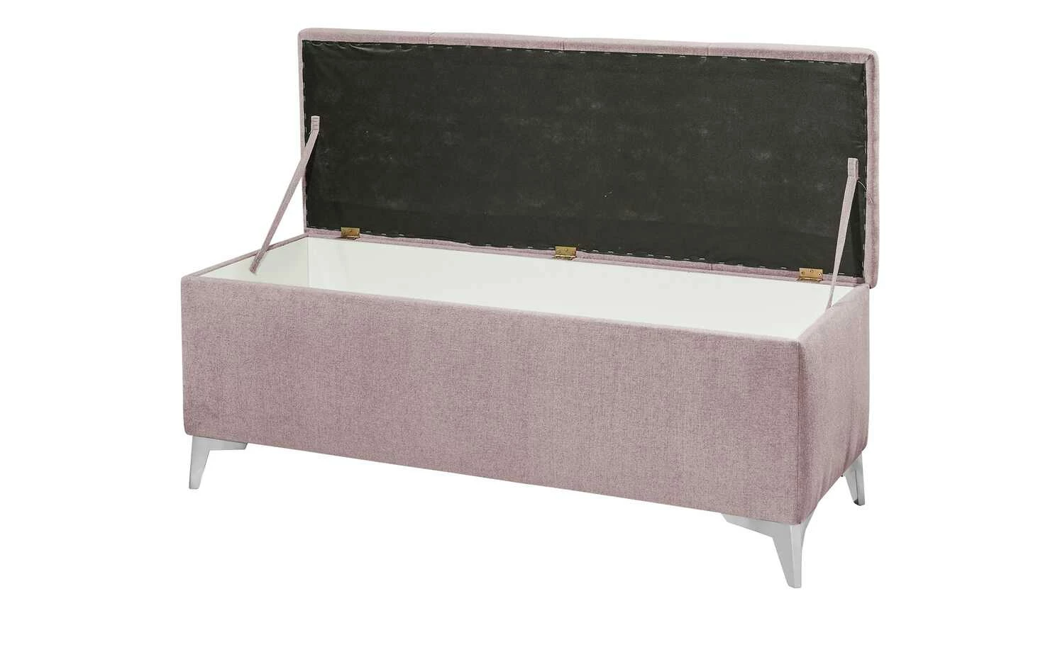 meinBett Bettbank mit Stauraum Chester | Altrosa 3 meinBett Bettbank mit Stauraum Chester | Altrosa – Bild 3