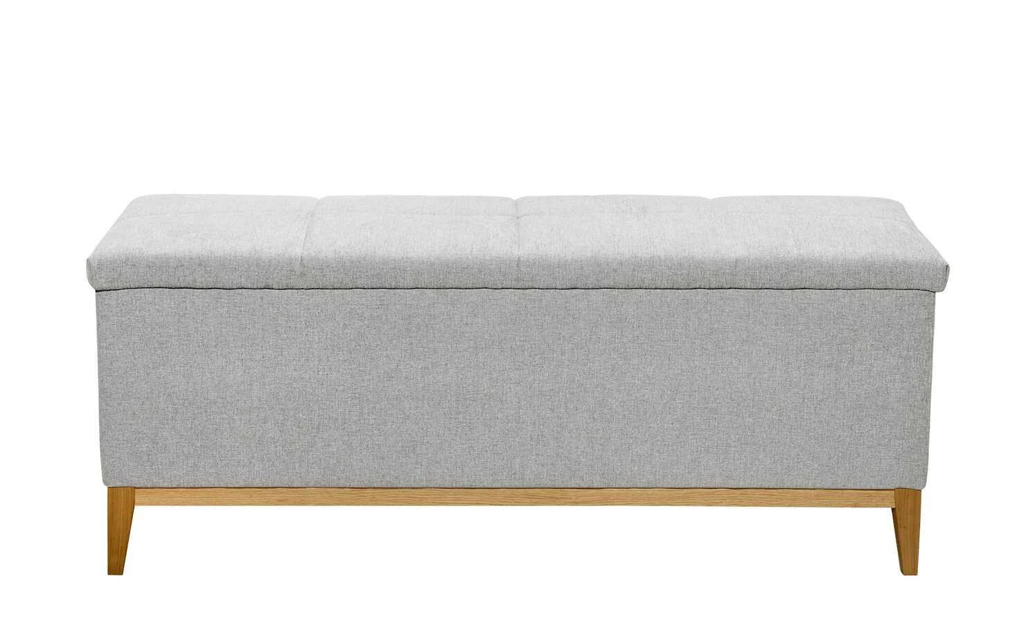 uno Bettbank mit Stauraum Eleonor | Hellgrau 4 uno Bettbank mit Stauraum Eleonor | Hellgrau – Bild 4