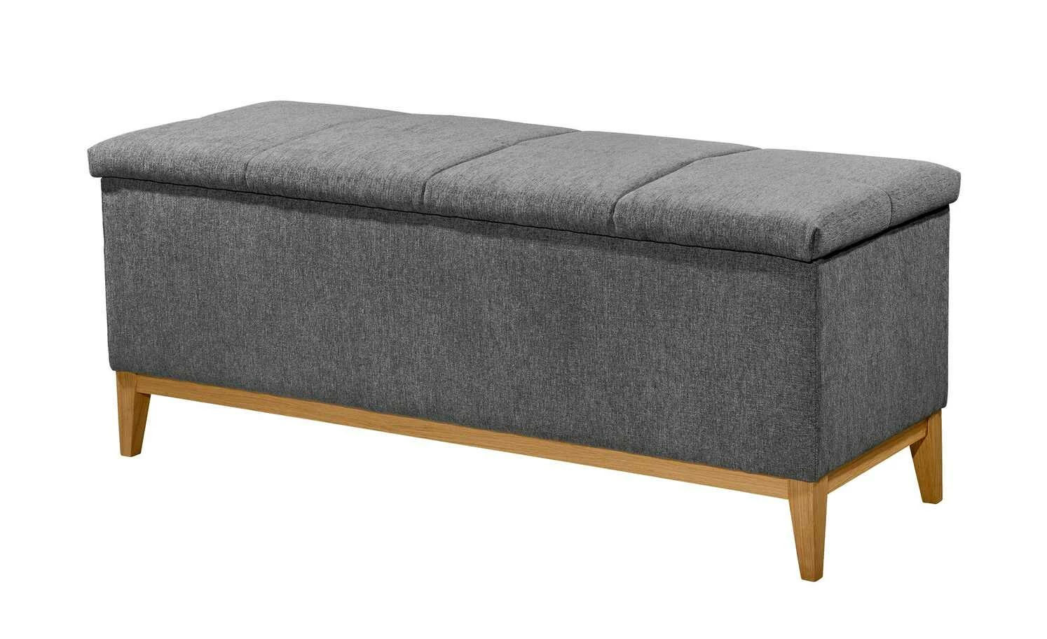 uno Bettbank mit Stauraum Eleonor | Anthrazit 2 uno Bettbank mit Stauraum Eleonor | Anthrazit – Bild 2