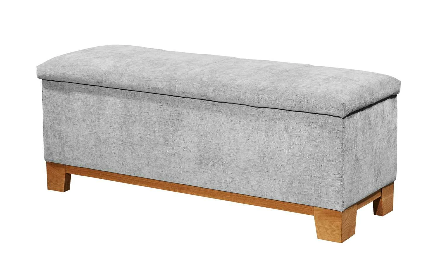 uno Bettbank mit Stauraum Bent | Hellgrau 3 uno Bettbank mit Stauraum Bent | Hellgrau – Bild 3