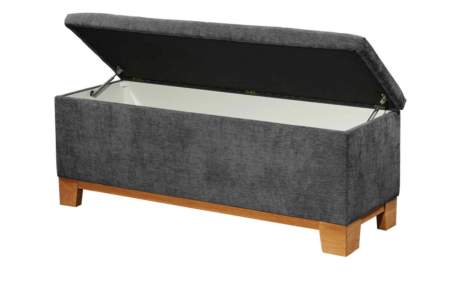 uno Bettbank mit Stauraum Bent | Graphite (Graphitgrau) 4 uno Bettbank mit Stauraum Bent | Graphite (Graphitgrau) – Bild 4
