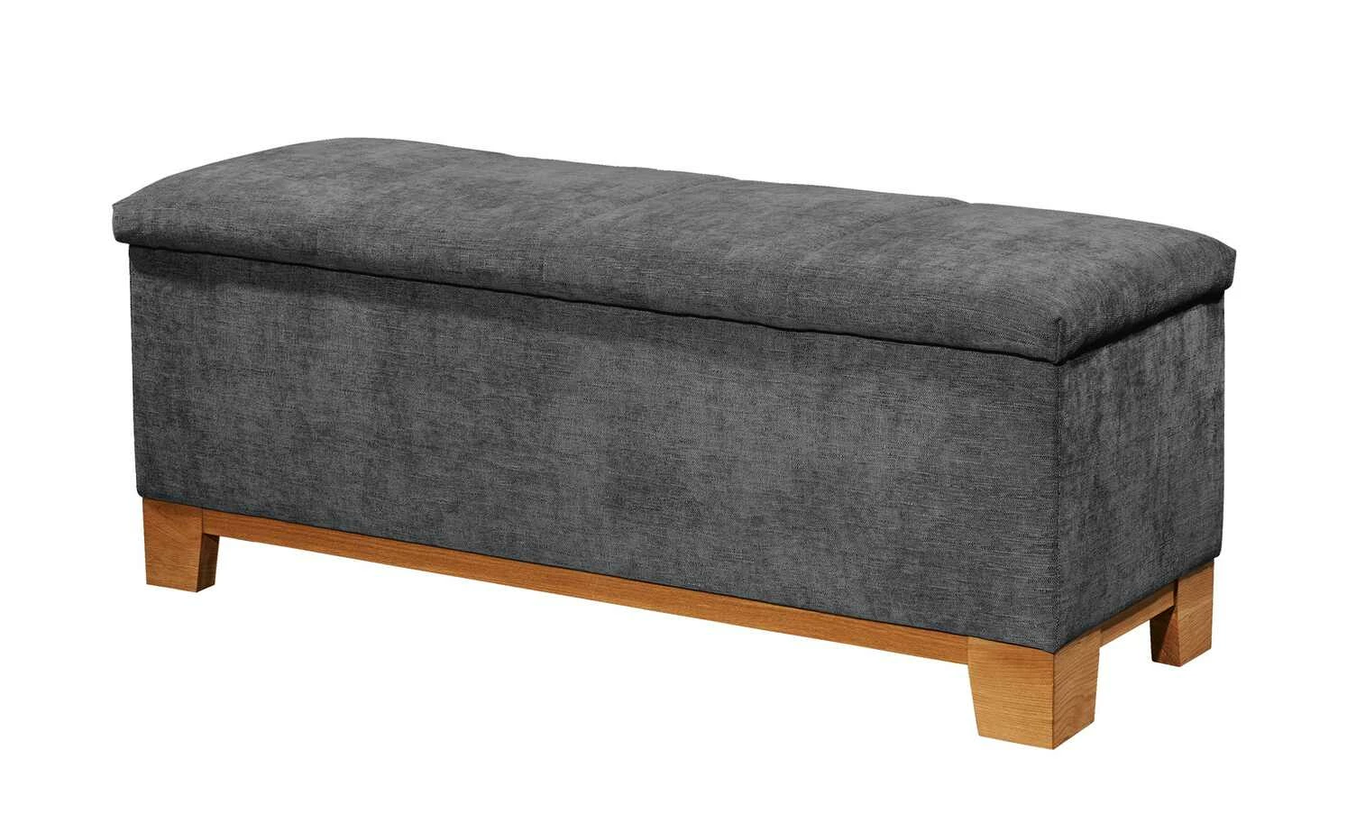 uno Bettbank mit Stauraum Bent | Graphite (Graphitgrau) 3 uno Bettbank mit Stauraum Bent | Graphite (Graphitgrau) – Bild 3