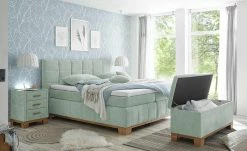 uno Bettbank mit Stauraum Bent | Mint
