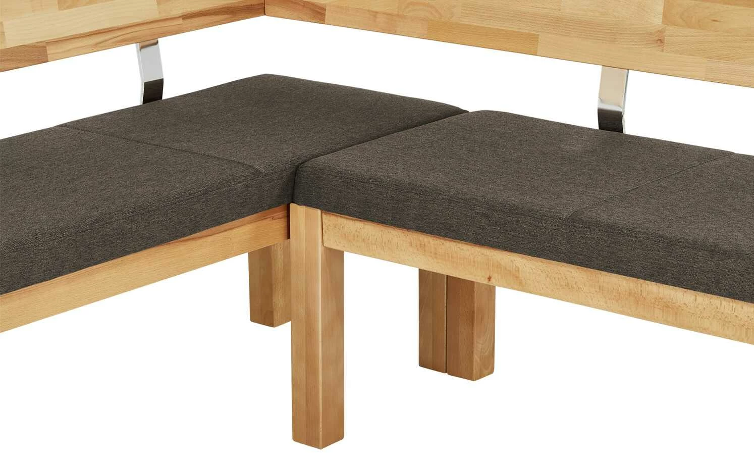 Woodford Eckbank massiv Melia | Walnut (Braun) Kernbuche links ca. 171 x 208 cm 4 Woodford Eckbank massiv Melia | Walnut (Braun) Kernbuche links ca. 171 x 208 cm – Bild 4