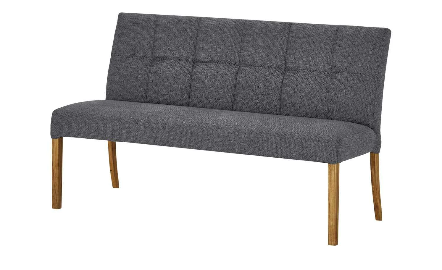 Woodford Polsterbank Mako | Anthrazit Eiche geölt Webstoff grob 2 Woodford Polsterbank Mako | Anthrazit Eiche geölt Webstoff grob – Bild 2