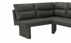 Mikrofaser Polster- Eckbank Pina | Grau rechts -Bänke Verkaufsladen 14304670 4 202101041432