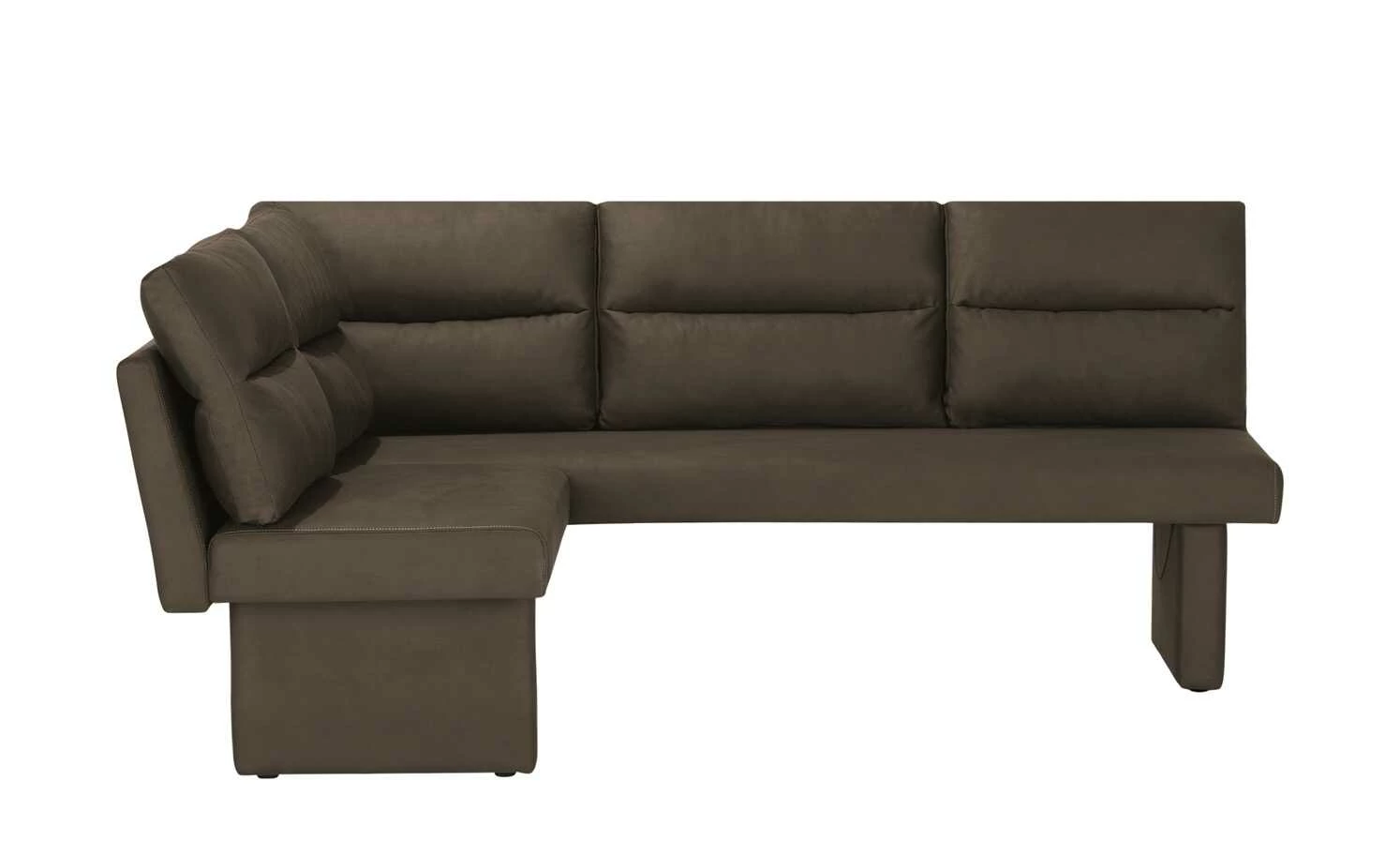 Mikrofaser Polster- Eckbank Pina | Braun rechts 4 Mikrofaser Polster- Eckbank Pina | Braun rechts – Bild 4